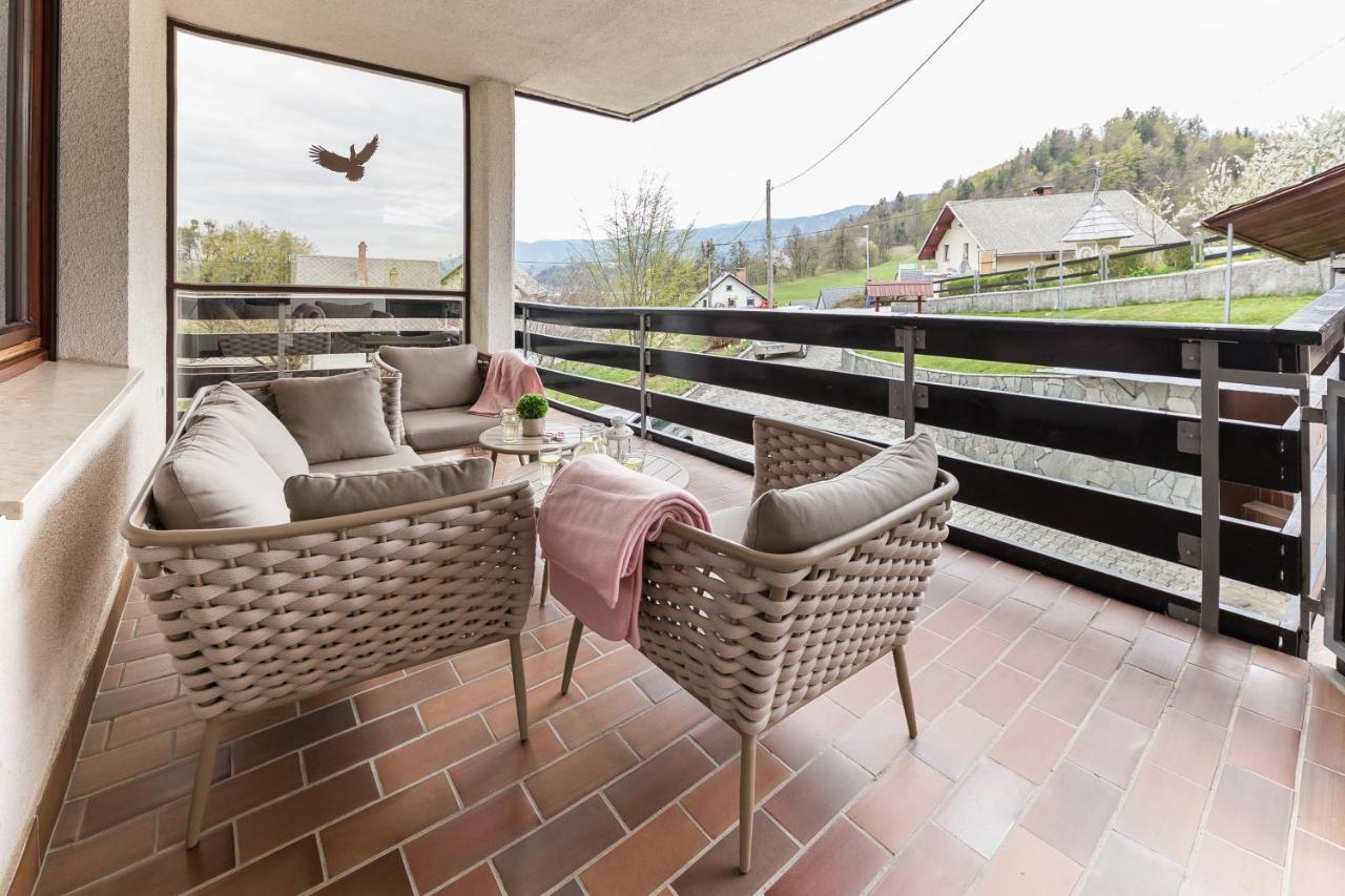 Apartment Valy - Free Bikes, Relaxing Terrace & Near Bled Dış mekan fotoğraf